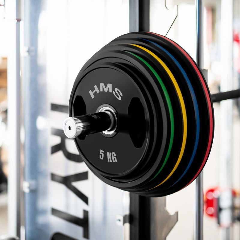 HMS TOG25 2 x 25 KG OLYMPIC RUBBER-COATED PLATE 2 x 25 KG súlyzó 17-61-120
