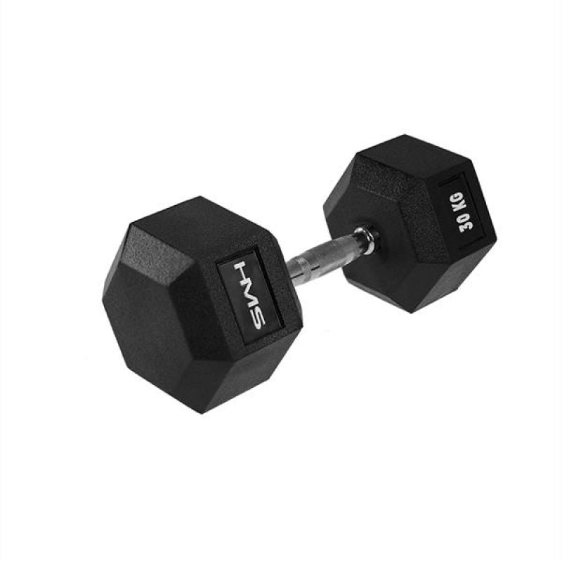 HMS HEX PRO 30 kg dumbbell szürke póló 17-66-123