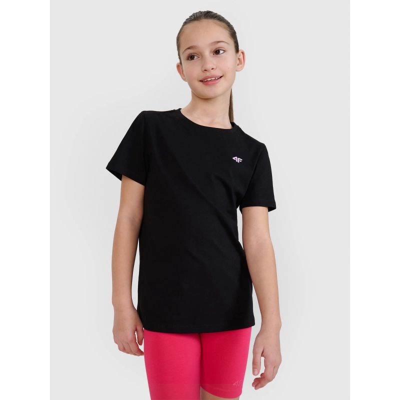 4f Regular plain girls' T-shirt 4FJWSS25TTSHF2177-20S Egyéb
