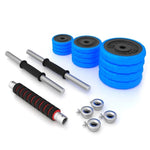 HMS SGG30 BAR 2-in-1 weight set (barbell and dumbbells) 30 kg póló 17-59-133