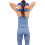 Inny EB FIT composite dumbbell set 2x2kg blue 1027029 Kiegészítő