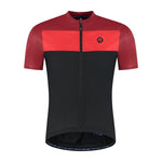Rogelli CORE BLOCK T-shirt black and red 2XL piros póló