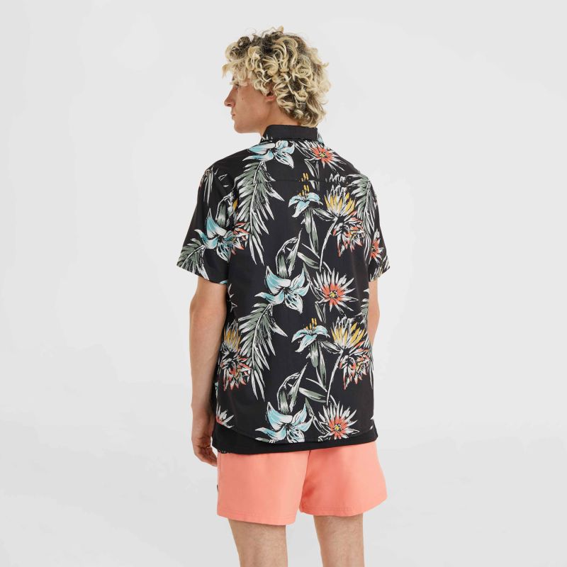 O'Neill Mix & Match Floral fekete póló