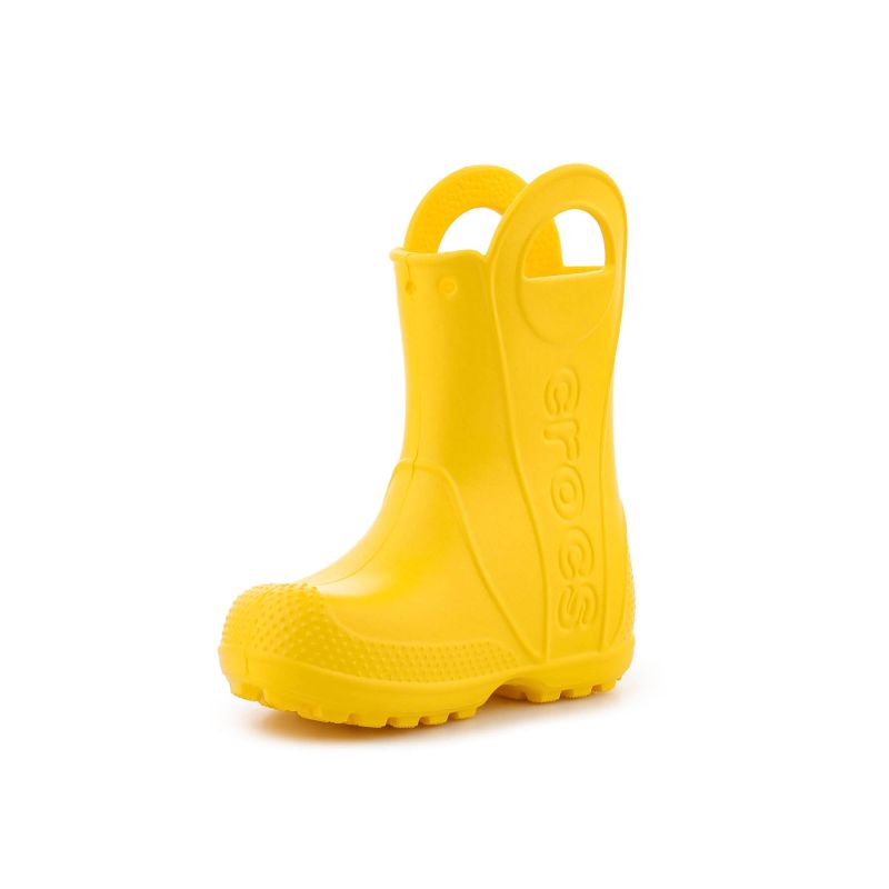 Crocs Handle It Rain Boot Kids T Yellow