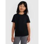 Regular plain girls' T-shirt 4F 4FJRMM00TTSHF3231-20S póló