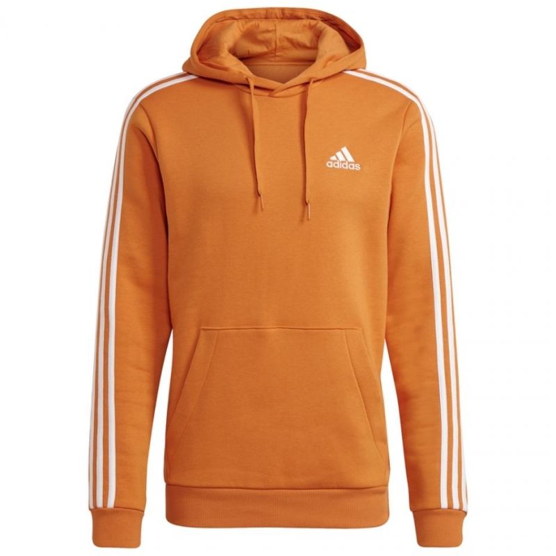 Adidas 3-Stripes Fleece Hoodie M H12188 Kapucnis pulóver