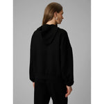 Women's regular hooded sweatshirt 4F