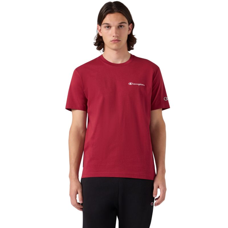 Champion Men's SS Tee red 221798 RS508 piros férfi póló 221798RS508