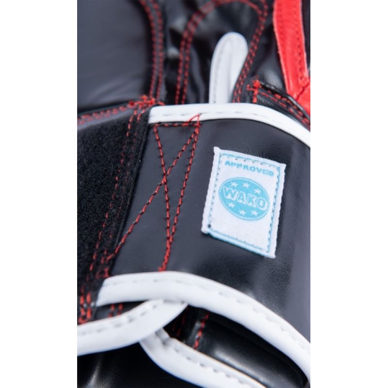 TOP TEN RTT-WAKO Boxing Gloves 10 oz (WAKO APPROVED) czerwony kesztyű