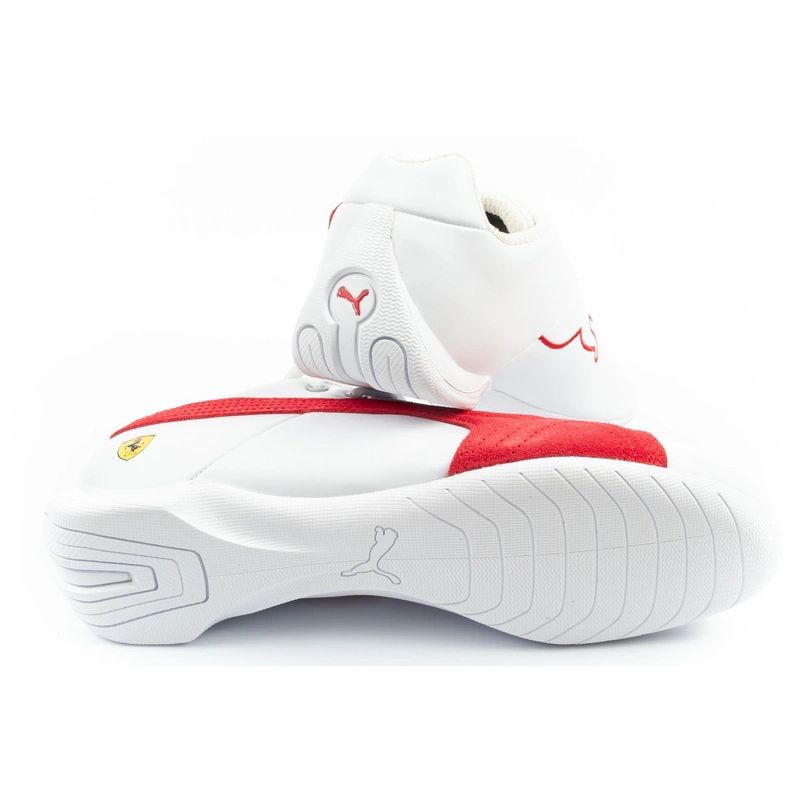 Puma men's sports Ferrari Future Cat natural leather fashionable fehér cipő