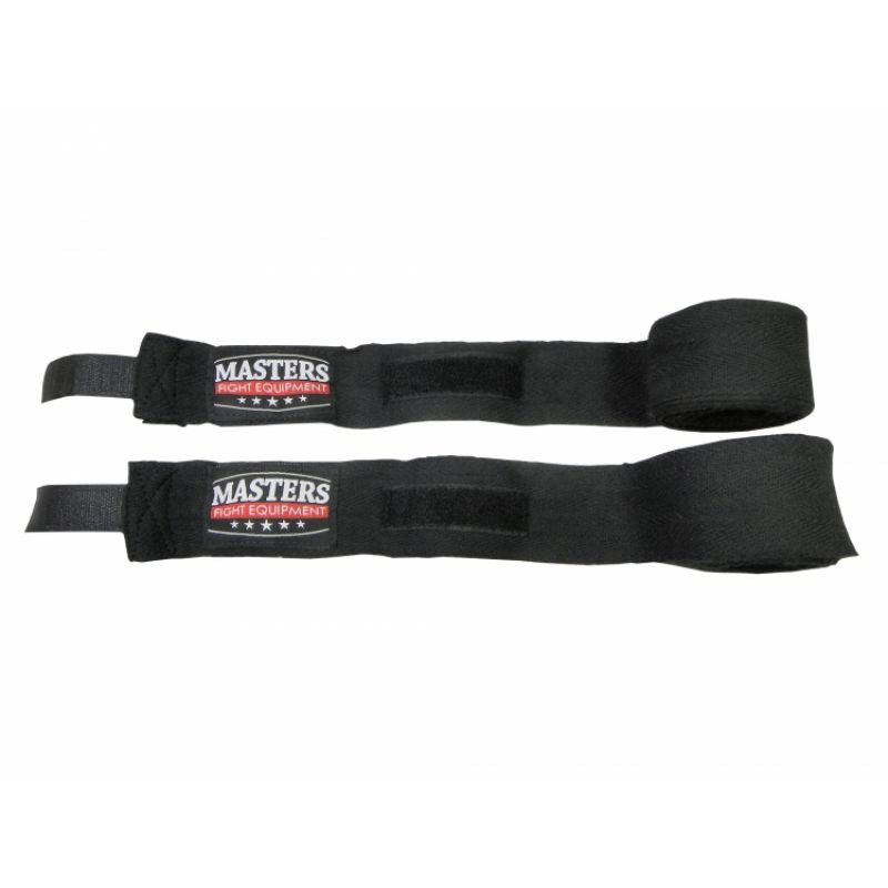 MASTERS FIGHT EQUIPMENT Boxing bands BB-2.5 fekete védőfelszerelés 1300-022-5