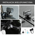 Rockbros Front Bike Light Black