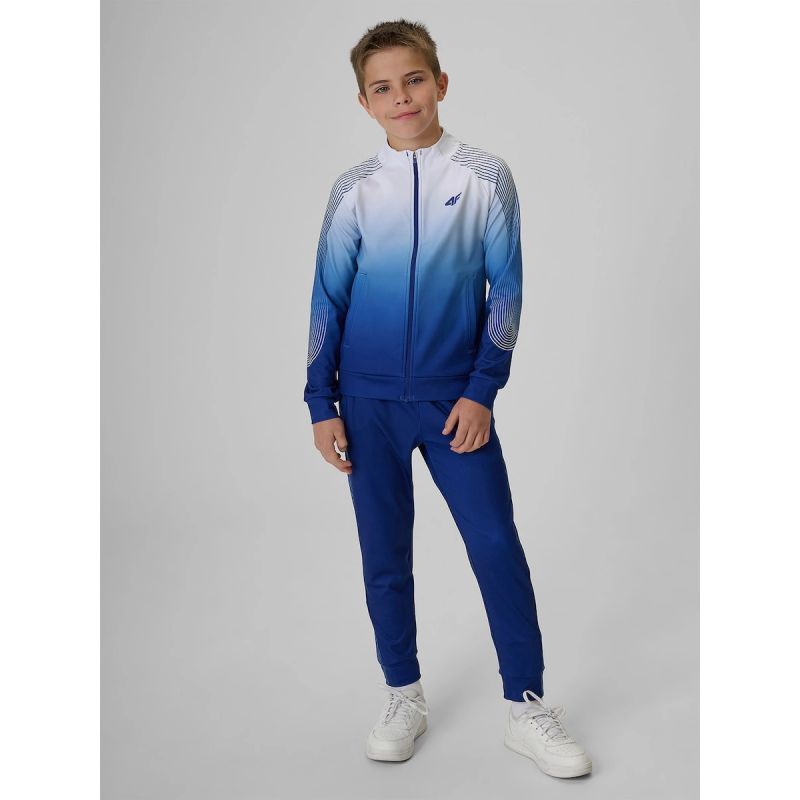 4F Regular sports sweatshirt without hood for boys 158/164 ruházat 4FJRSS26TFSWM1043-90A