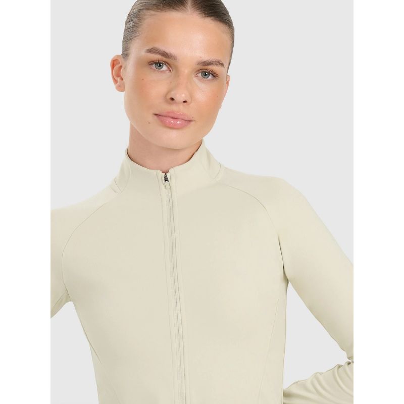 Women's slim quick-drying training sweatshirt 4F 4FRAW25TFSWF0808-83S