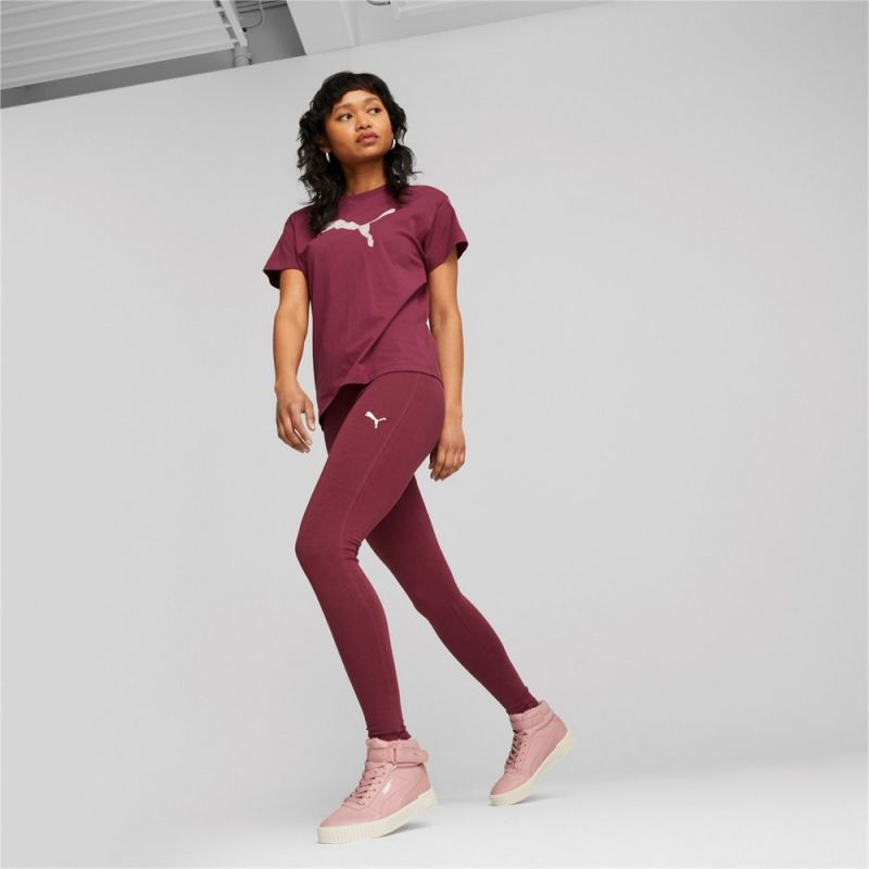 Puma CARINA 2.0 MID WTR women's winter shoes insulated sneakers made of eco-leather pink (385852-04) Cipő