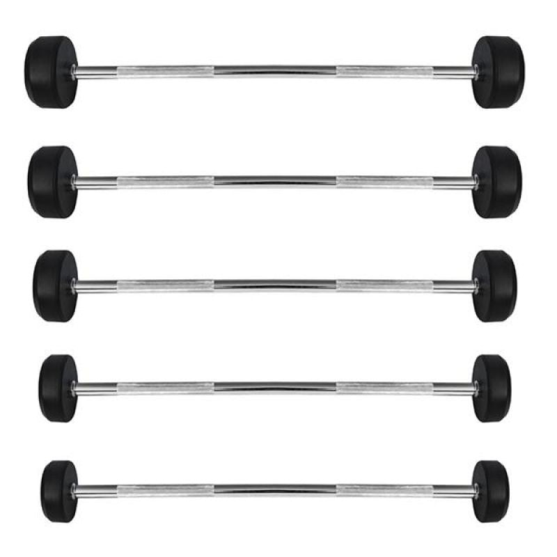 HMS Rubber-coated fixed barbell/bar GSG-50 50 KG póló 17-58-010