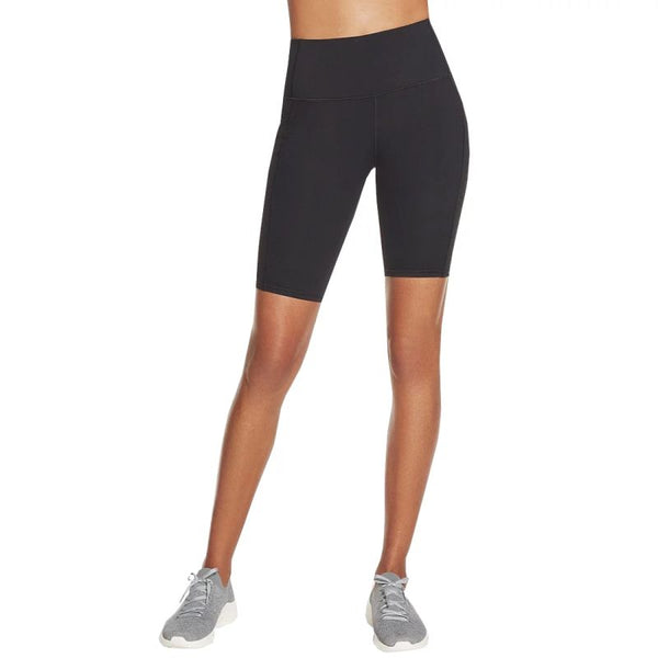 Skechers Go Walk High Waisted Bike Short W3SH53-BLK Black L General