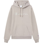 Champion Hooded Sweatshirt Beige 220782 ES035 bézs kapucnis pulóver