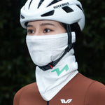 Rockbros LFA23 TVI Women's Knitted Bicycle Neck Warmer - White biały kötött sapka 11250008001-211704