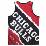 Mitchell & Ness NBA Chicago Bulls Jumbotron Framed Basketball Jersey 4xl mez