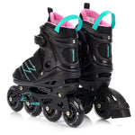 Meteor Roller Skates L 38-43 Buzzy Black/Pink/Mint