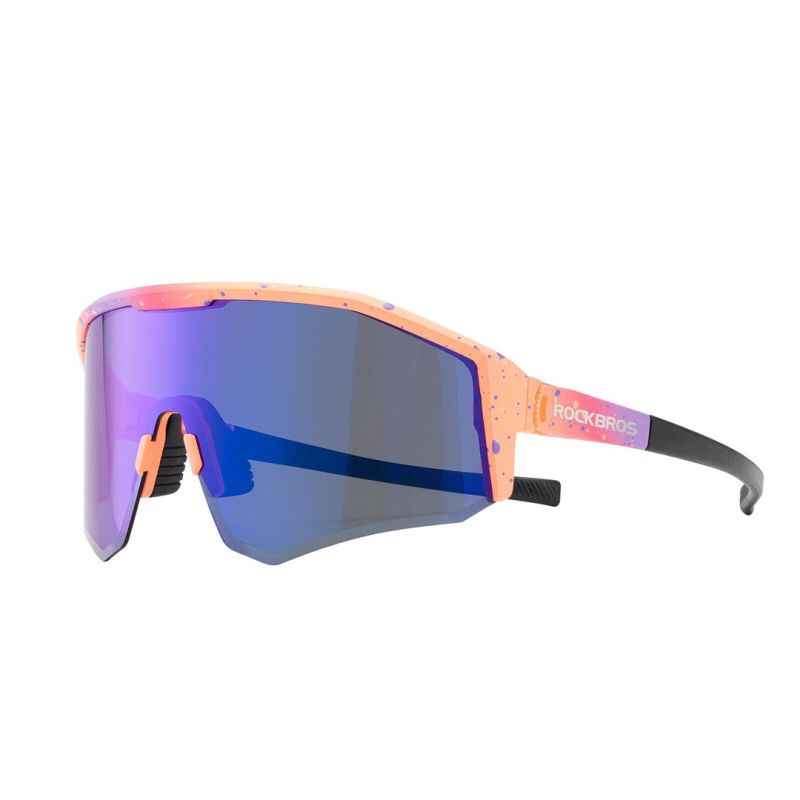 Rockbros SP297 pink polarized sports glasses. rózsaszín glasses, training equipment