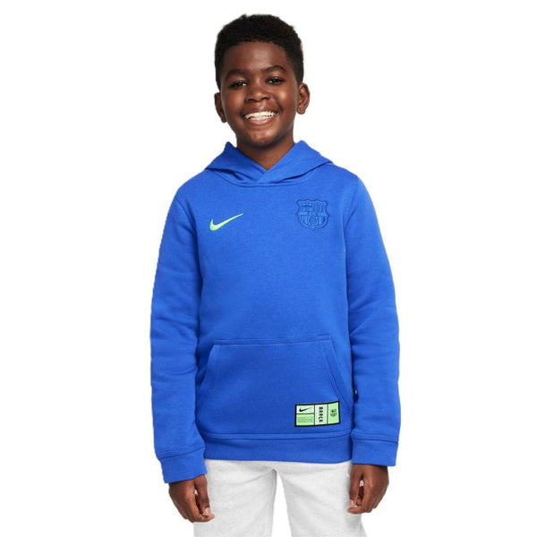 Nike FC Barcelona Club Jr FQ3449-405 sweatshirt Pulóver