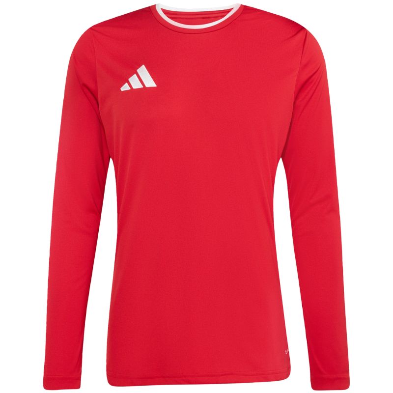 Adidas Entrada 26 Long Sleeve Jersey Men's T-Shirt Red piros póló KF5847