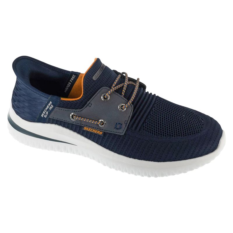 Skechers Slip-Ins: Delson 3.0 – Roth Navy Blue, Size sötétkék utcai cipő 210606-NVY