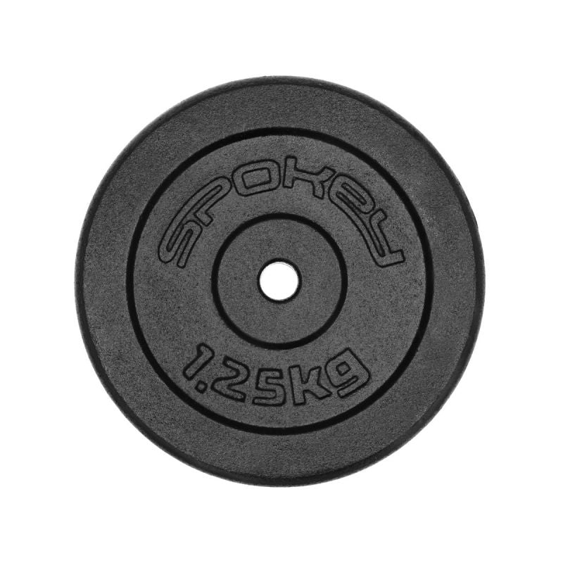 Spokey Cast iron weight 1.25kg Sinis SPK-944482 Edzőfelszerelés