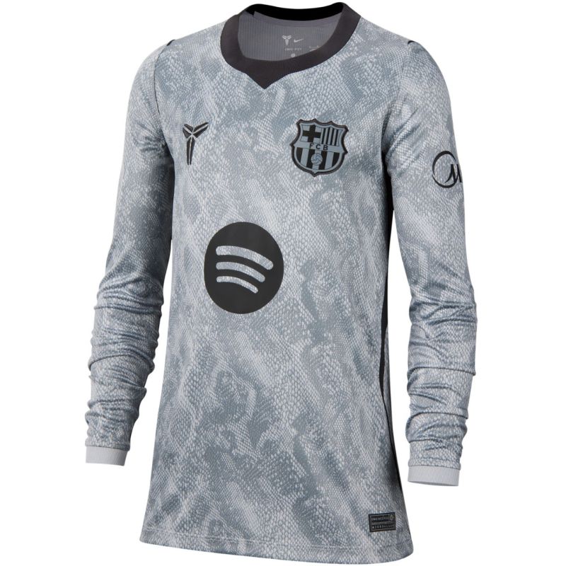 Nike FC Barcelona 2026/27 Stadium Away Kids' Goalkeeper Jersey szürke kiegészítő IO8337013