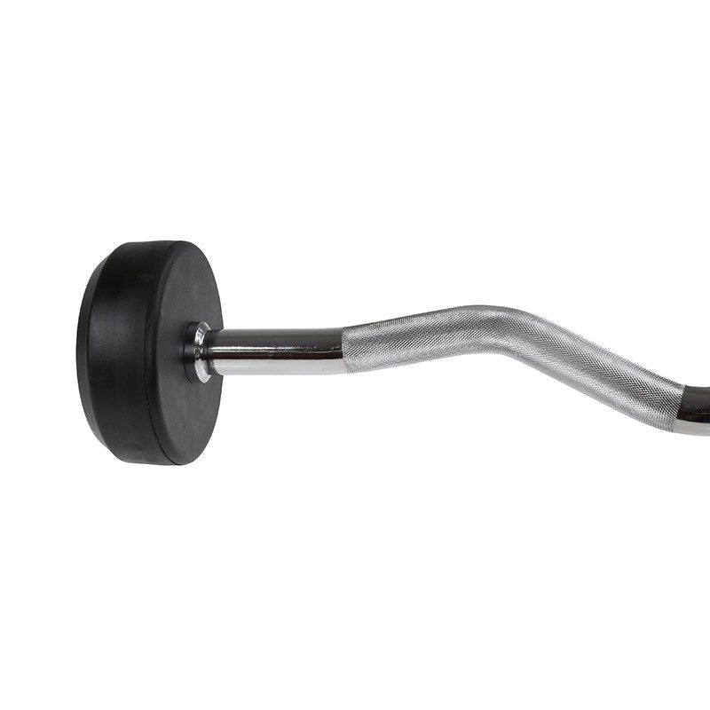 HMS Rubber-coated fixed barbell/bar, curved, 15 kg GSL15 kiegészítő 17-58-027