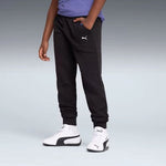 Puma BMW MMS Kids' Sweatpants Black Comfortable Sporty Style fekete melegítőnadrág