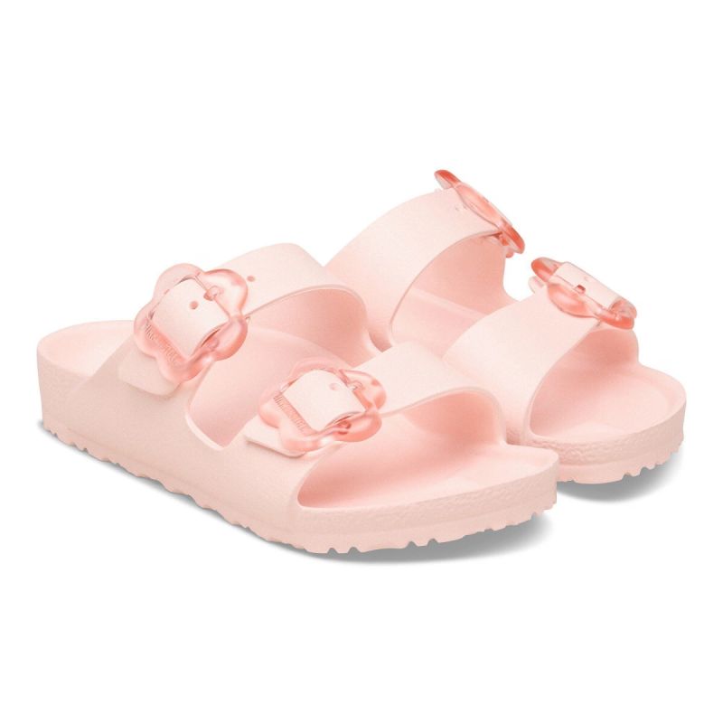 Birkenstock children's flip-flops ARIZONA FLOWER EVA KIDS 1031271 LIGHT ROSE (narrow width)