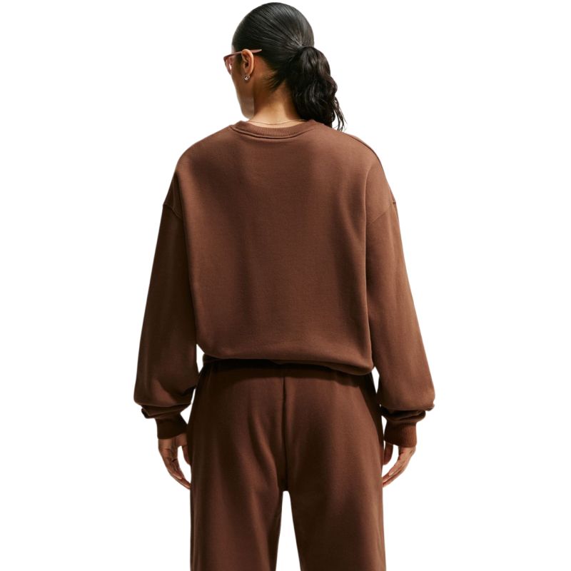 Nike Studio Fleece Women's Sweatshirt barna nadrág IM8082259