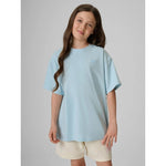 4F Girls' loose plain T-shirt 158/164 ruházat 4FJRSS26TTSHF3984-33S
