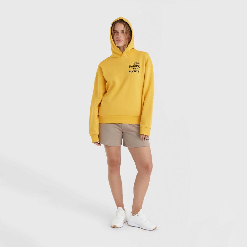 O'Neill Future Surf Society Hoodie W sárga pulóver