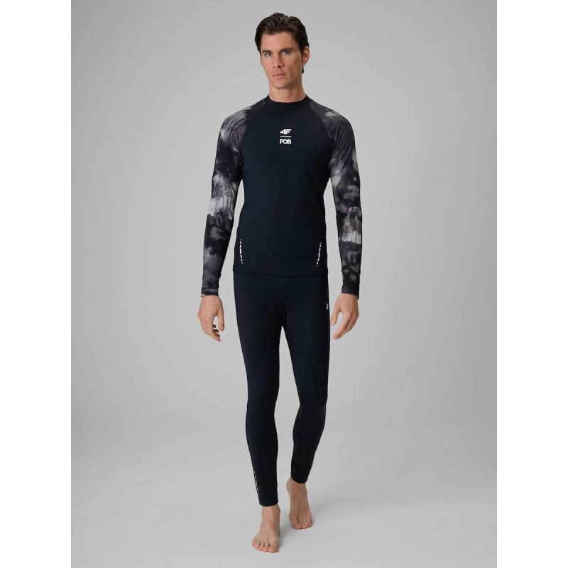 Men's 4F swimming and water sports leggings with UPF50+ filter