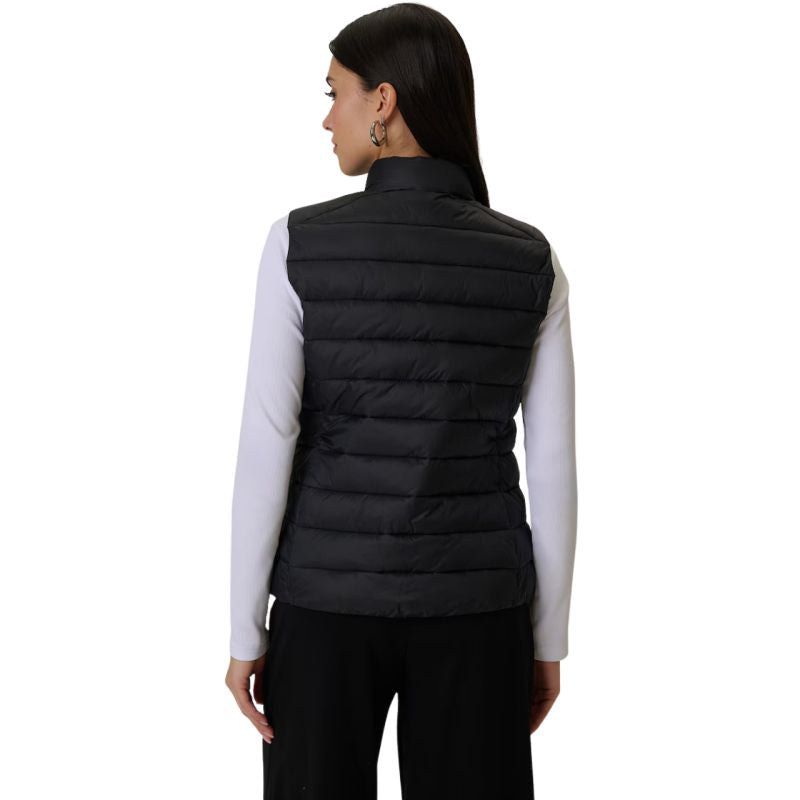 Women's vest 4F F347 deep 4FWSS26TVJAF347 20S fekete clothing