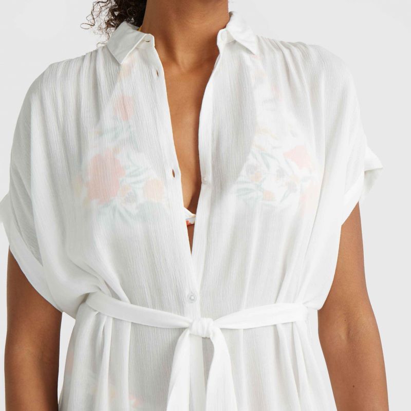 O'Neill Cali Beach Shirt Dress W fehér shirts, dresses