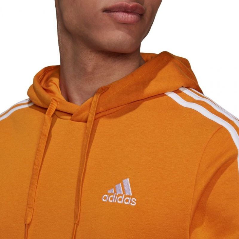 Adidas 3-Stripes Fleece Hoodie M H12188 Kapucnis pulóver