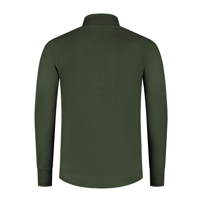 Rogelli ESSENTIAL green running sweatshirt zöld pulóver
