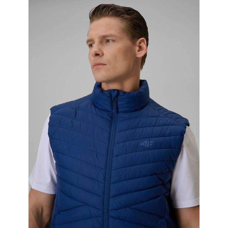 Men's synthetic-filled vest 4F 4FWSS26TVJAM345-31S 3xl kabát