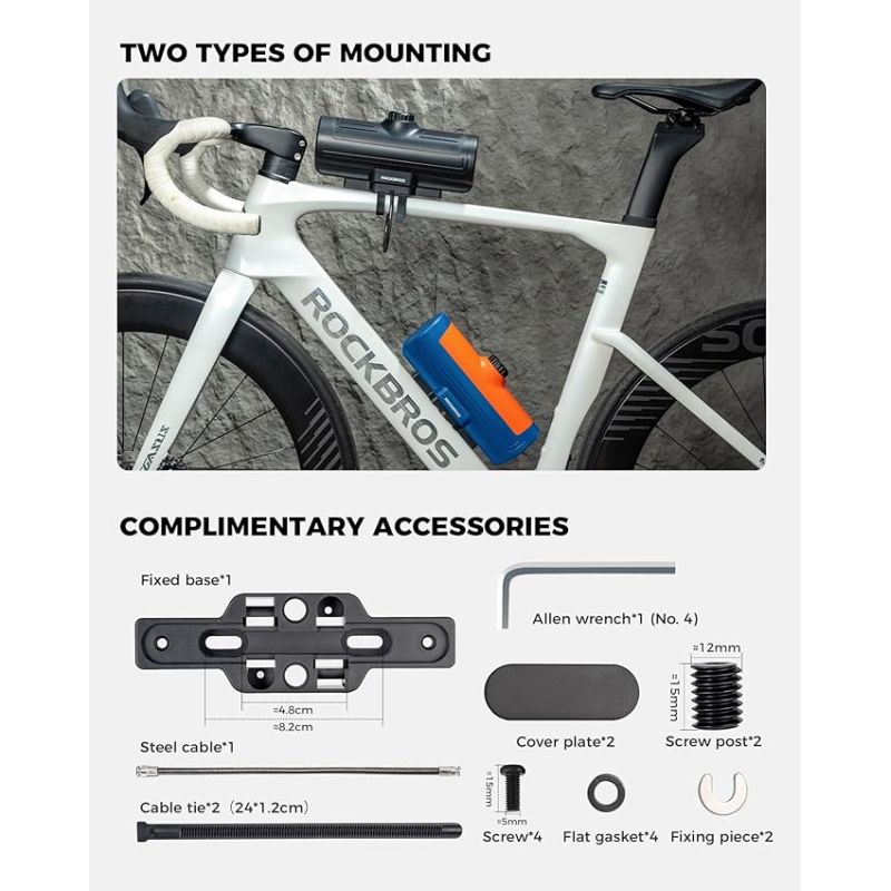 Rockbros bicycle frame bag for code 0.7l