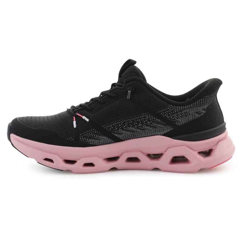 Skechers Slip-ins Glide Step Altus Fast Lane 150513-BKMV Black/Mauve fekete utcai cipő
