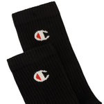 Champion 6-pack socks black U20005 KK001 fekete zokni