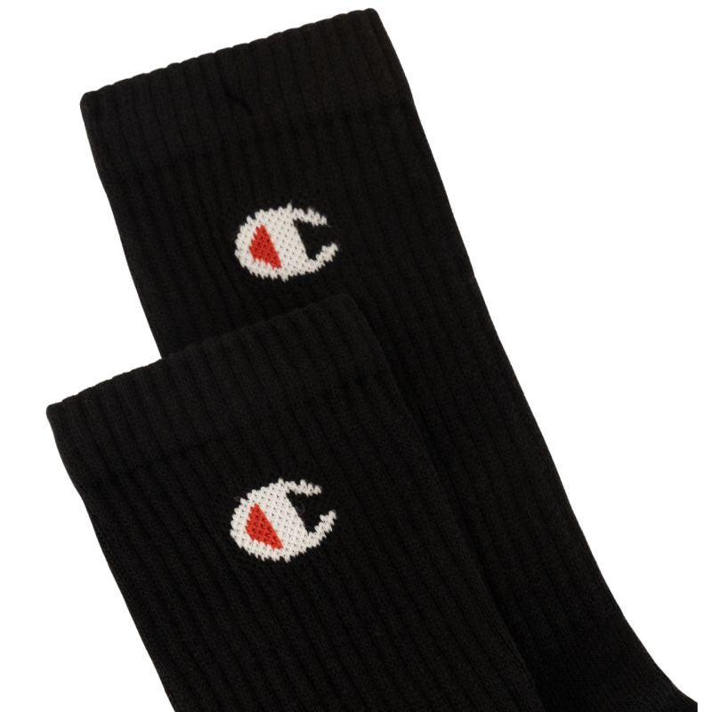 Champion 6-pack socks black U20005 KK001 fekete zokni