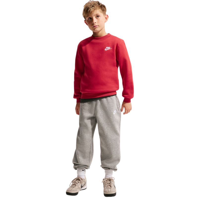Nike Sportswear Club Fleece Kids' Sweatshirt piros nadrág FD3006608