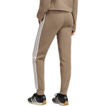 Adidas Women's Essentials 3-Stripes Fleece Slim Pants Beige 2xs polár pulóver KF8317