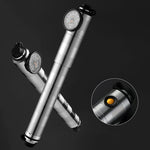 Rockbros HQ-67A-L03 Bicycle Pump with Pressure Gauge - Silver szürke pumps